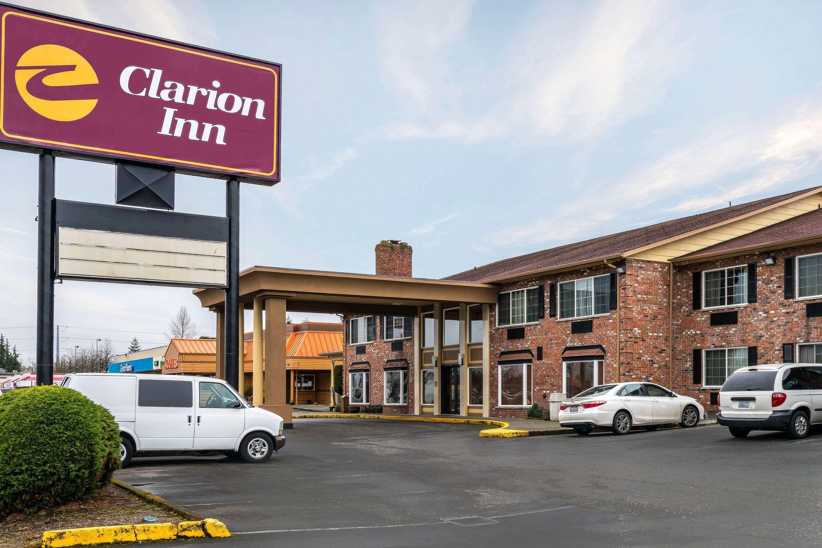 Clarion Inn Near Jblm Tacoma Exterior foto